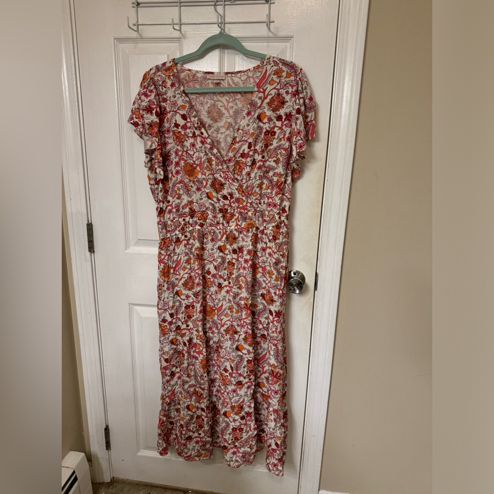 Knox rose floral dress, size XXL
